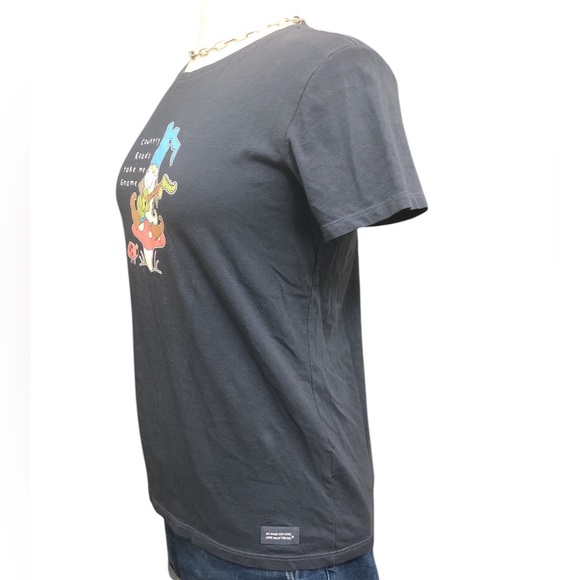 Life Is Good Women's Gnome Country Roads Crusher-LITE Short Sleeve T-Shirt - Picture 4 of 8